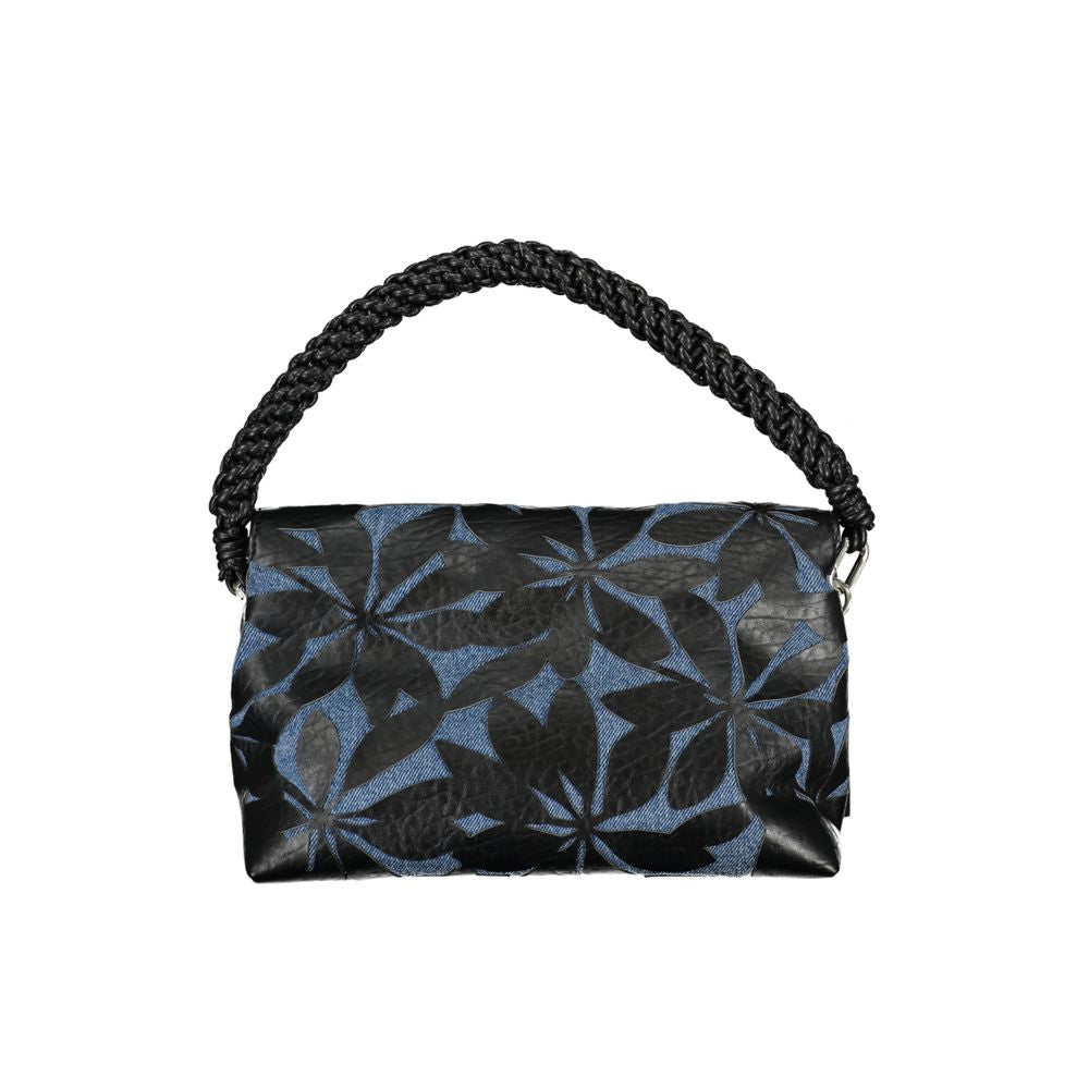 Desigual Black Polyethylene Handbag - Luksusmuotia Desigual - Tutustu YVES JAVANNI® 