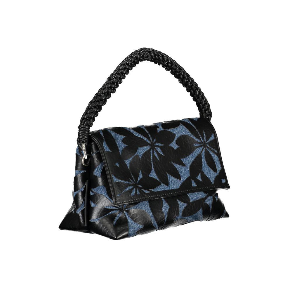 Desigual Black Polyethylene Handbag - Luksusmuotia Desigual - Tutustu YVES JAVANNI® 