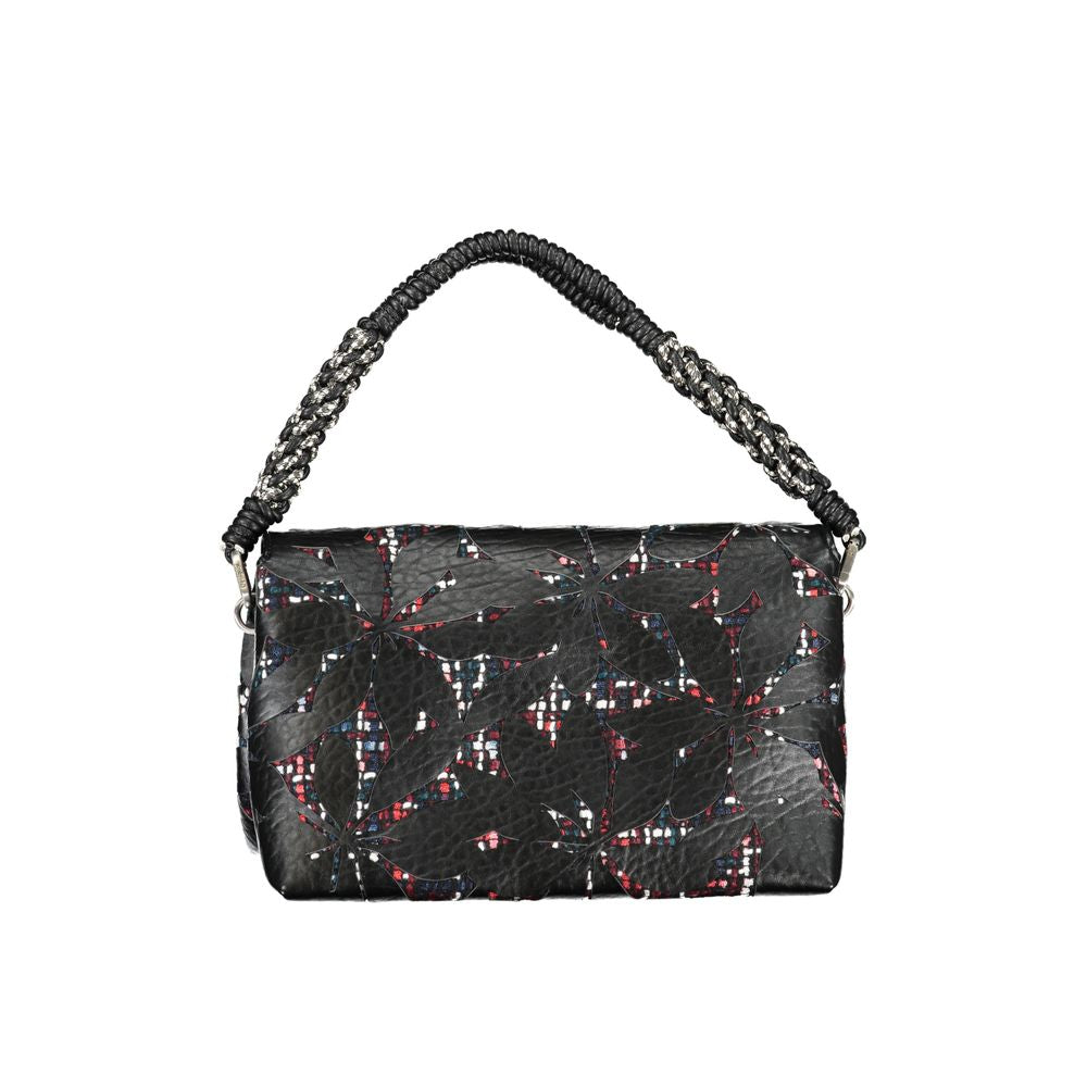 Desigual Black Polyethylene Handbag - Luksusmuotia Desigual - Tutustu YVES JAVANNI® 