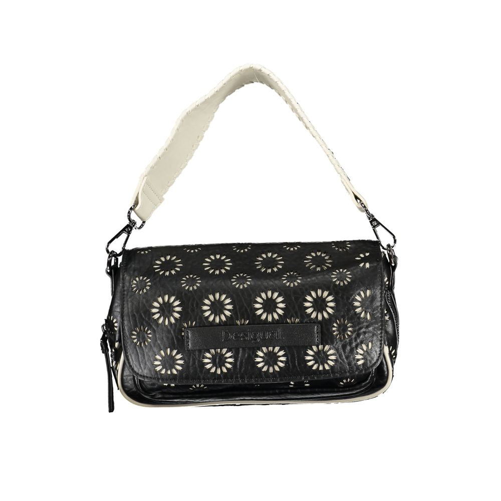 Desigual Black Polyethylene Handbag - Luksusmuotia Desigual - Tutustu YVES JAVANNI® 