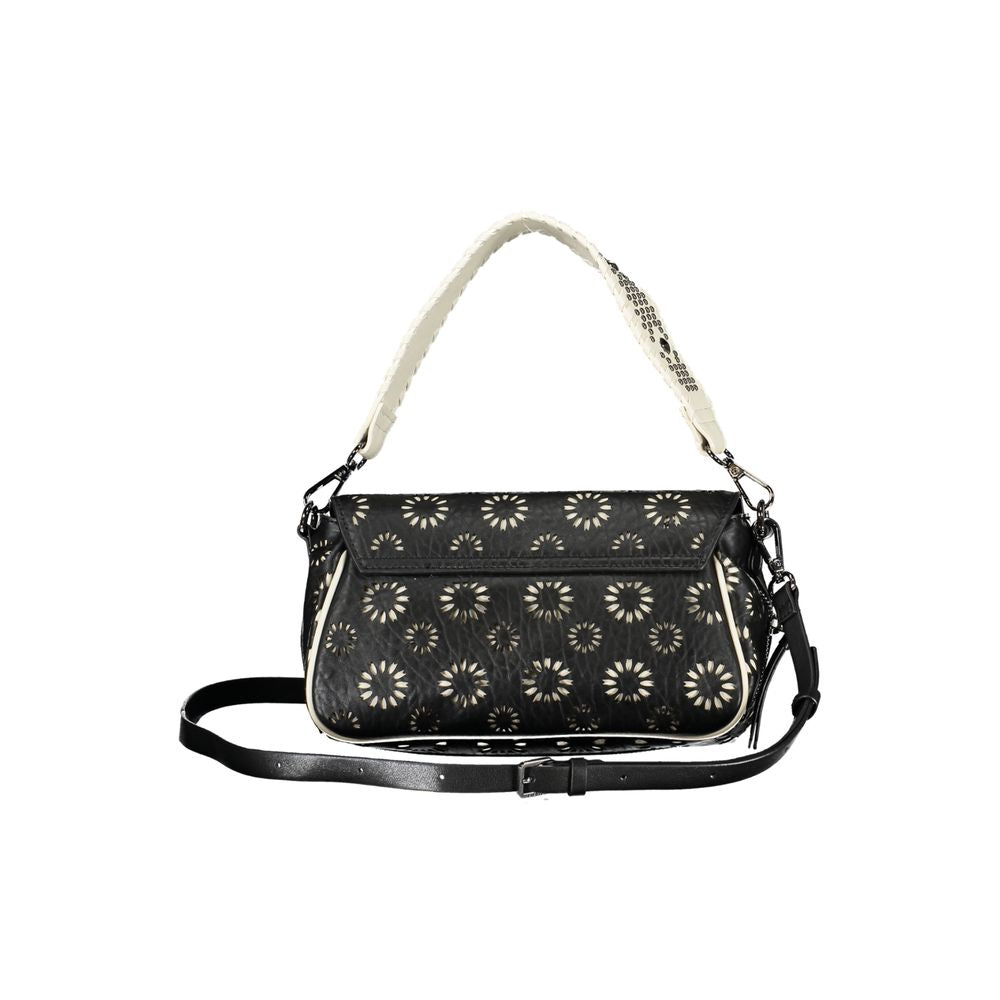 Desigual Black Polyethylene Handbag - Luksusmuotia Desigual - Tutustu YVES JAVANNI® 