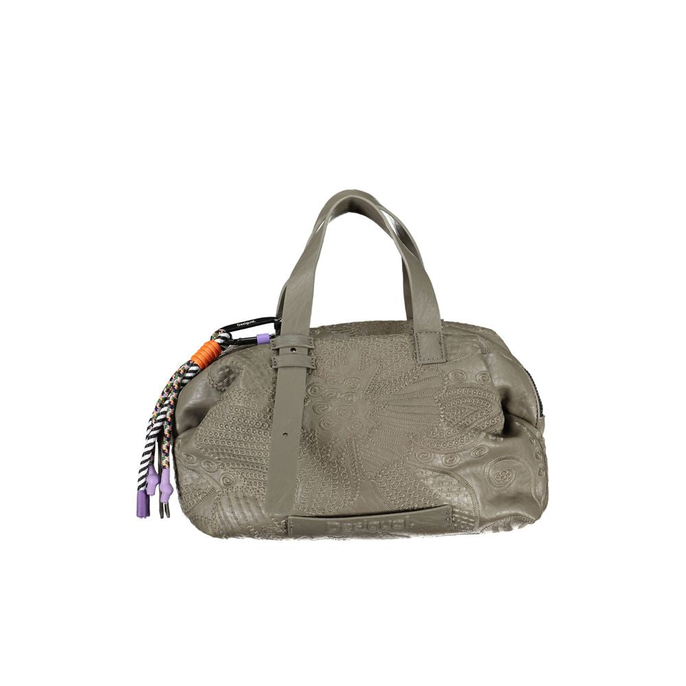 Desigual Green Polyethylene Handbag - Luksusmuotia Desigual - Tutustu YVES JAVANNI® 