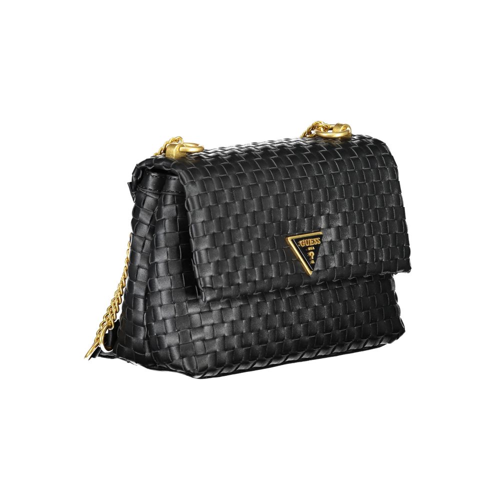 Guess Black Polyethylene Handbag - Luksusmuotia Guess Jeans - Tutustu YVES JAVANNI® 