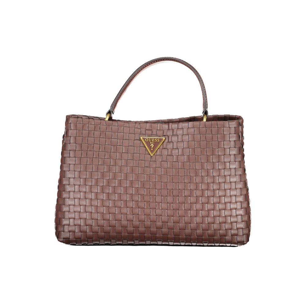 Guess Brown Polyethylene Handbag - Luksusmuotia Guess Jeans - Tutustu YVES JAVANNI® 