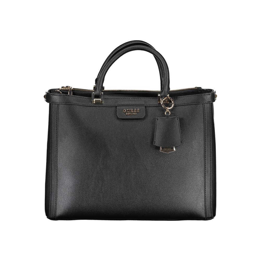 Guess Black Polyethylene Handbag - Luksusmuotia Guess Jeans - Tutustu YVES JAVANNI® 