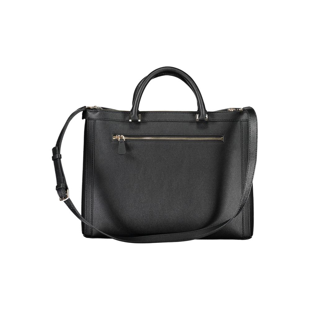 Guess Black Polyethylene Handbag - Luksusmuotia Guess Jeans - Tutustu YVES JAVANNI® 