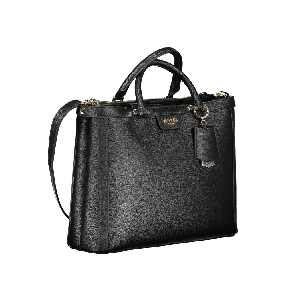 Guess Black Polyethylene Handbag - Luksusmuotia Guess Jeans - Tutustu YVES JAVANNI® 