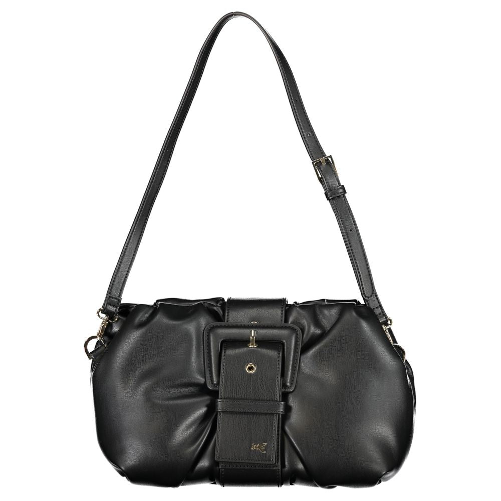 Patrizia Pepe Black Polyethylene Handbag - Luksuslaukut ja asusteet Patrizia Pepe - Tutustu YVES JAVANNI® 