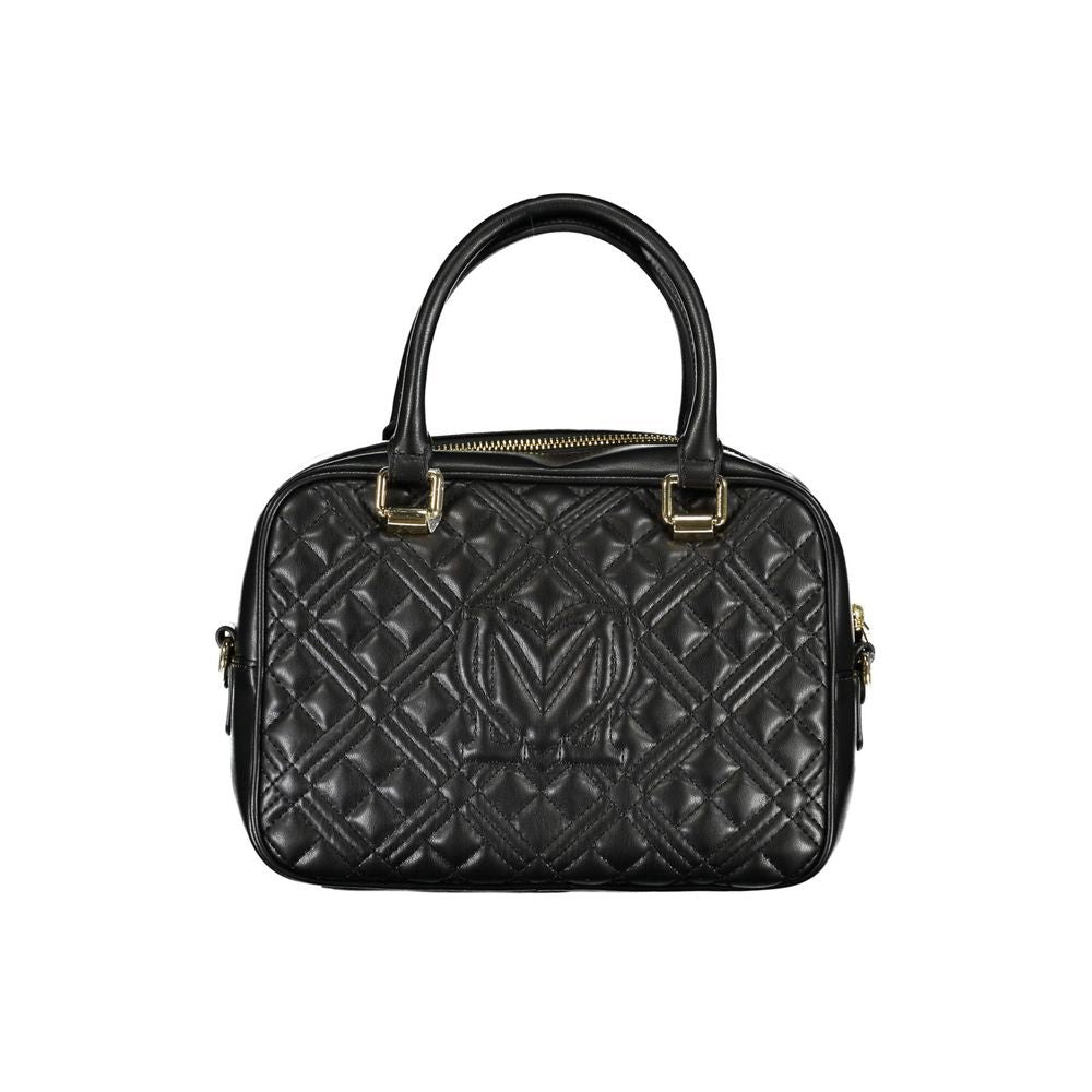 Love Moschino Black Polyethylene Handbag - Luksusmuotia Love Moschino - Tutustu YVES JAVANNI® 