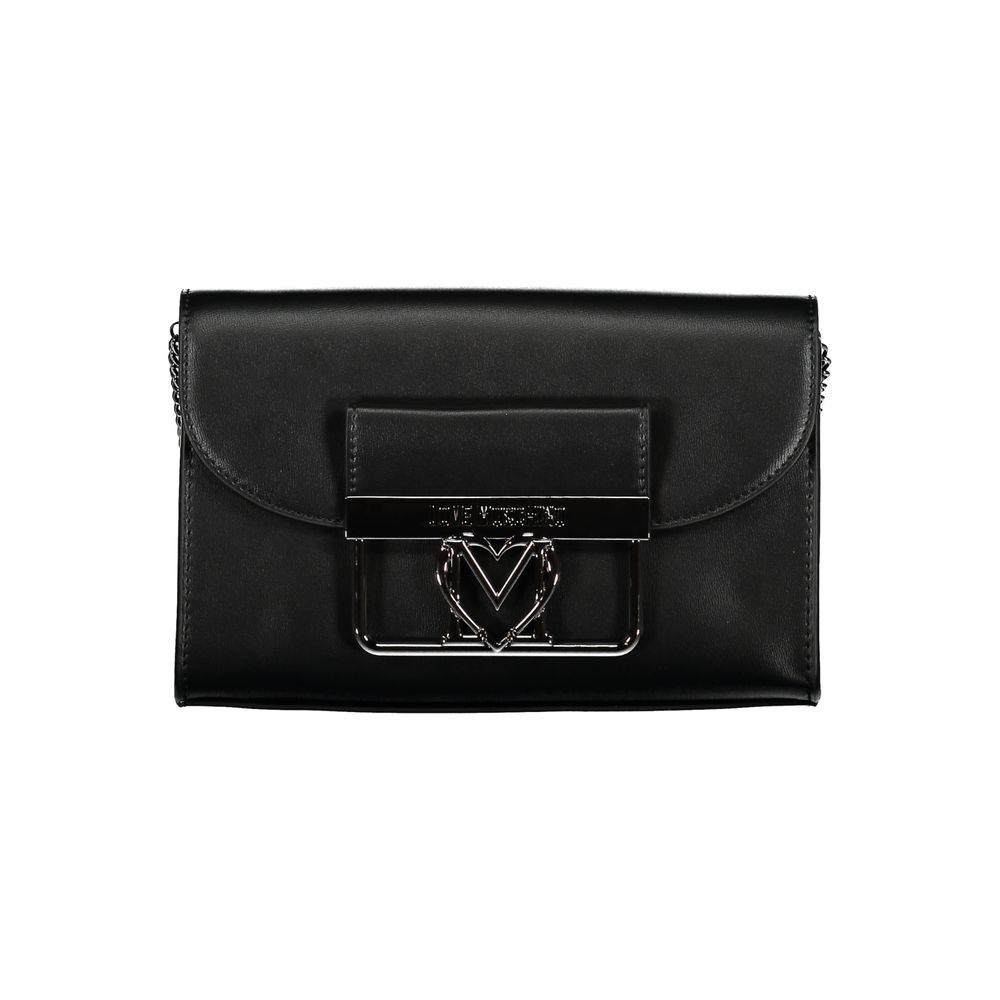 Love Moschino Black Polyethylene Handbag - Luksusmuotia Love Moschino - Tutustu YVES JAVANNI® 