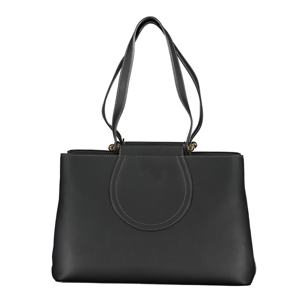 Love Moschino Black Polyethylene Handbag - Luksusmuotia Love Moschino - Tutustu YVES JAVANNI® 