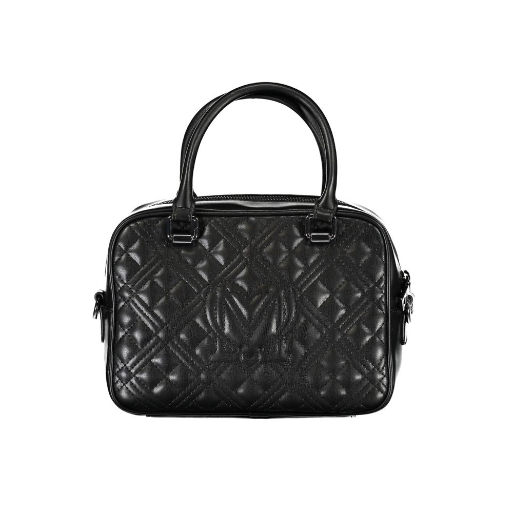 Love Moschino Black Polyethylene Handbag - Luksusmuotia Love Moschino - Tutustu YVES JAVANNI® 