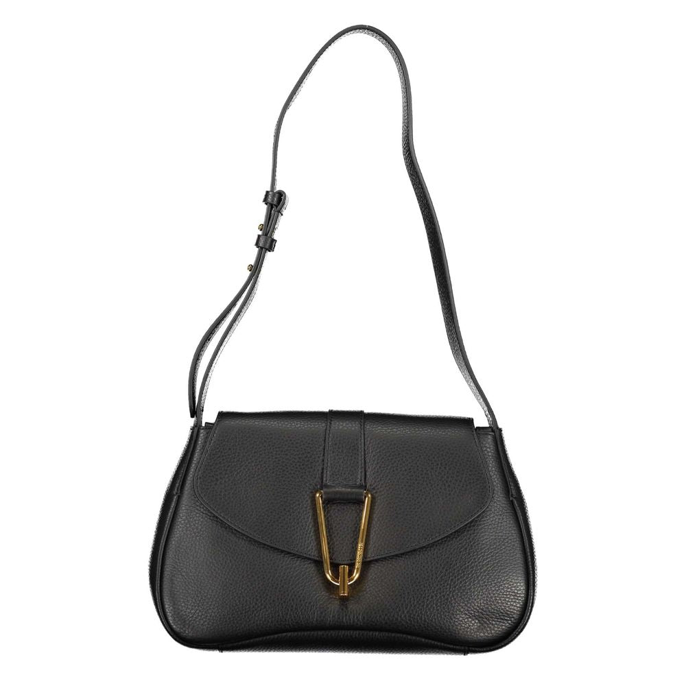 Coccinelle Black Leather Handbag - Luksusmuotia Coccinelle - Tutustu YVES JAVANNI® 