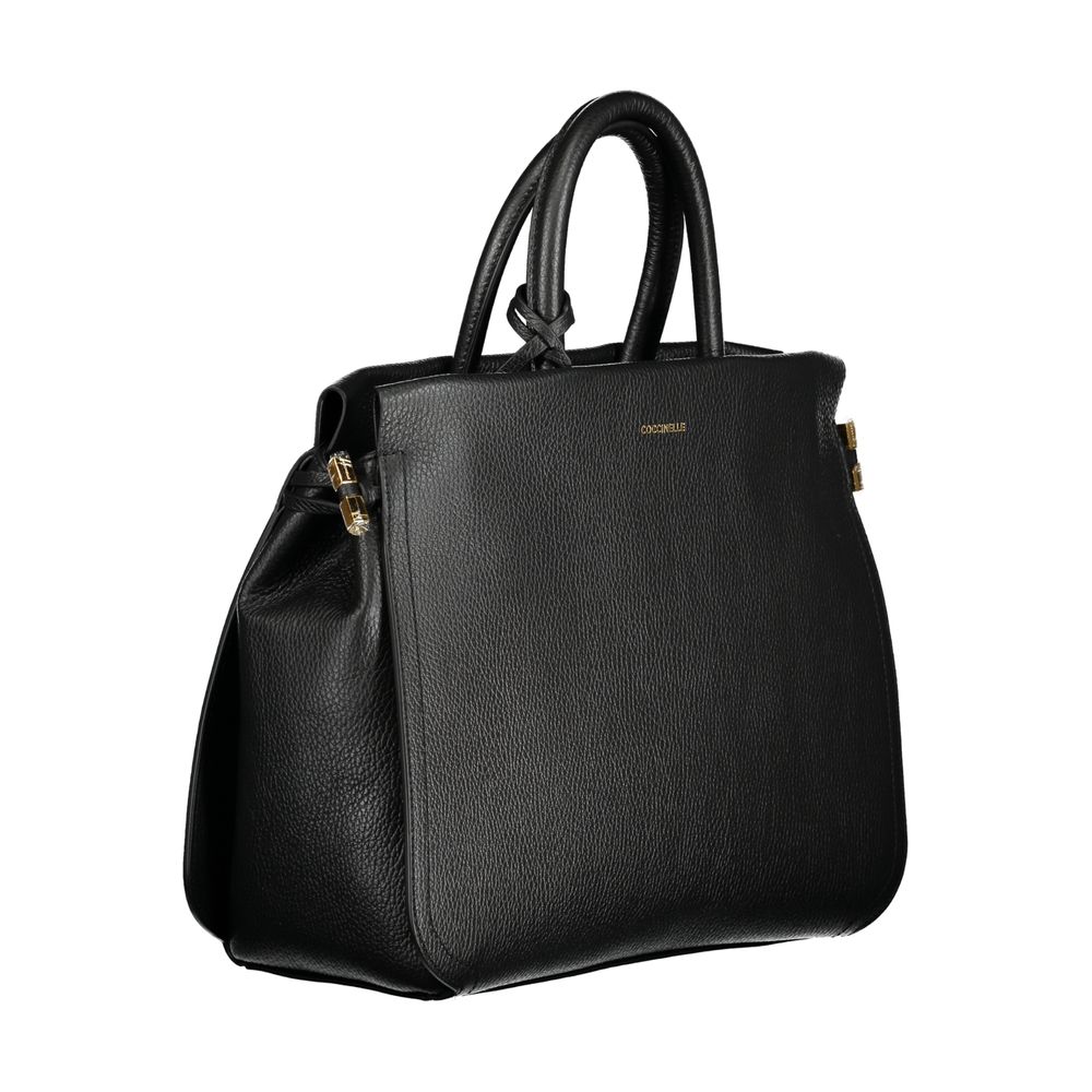 Coccinelle Black Leather Handbag - Luxury from Coccinelle - Shop at YVES JAVANNI