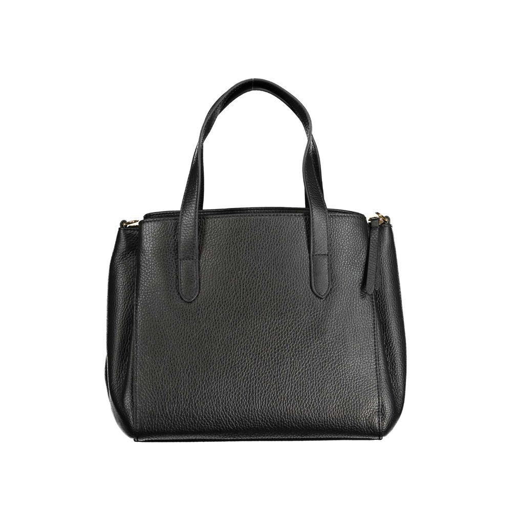 Coccinelle Black Leather Handbag - Luksusmuotia Coccinelle - Tutustu YVES JAVANNI® 