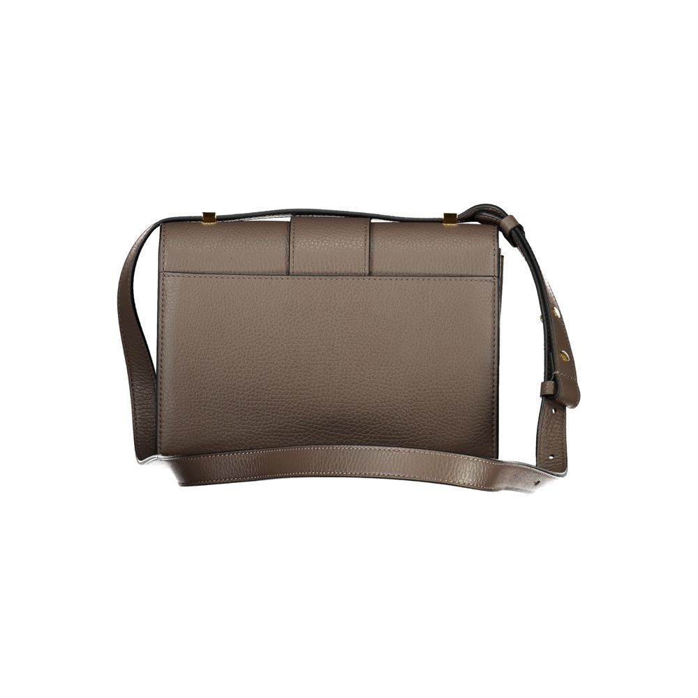 Coccinelle Brown Leather Handbag - Luksusmuotia Coccinelle - Tutustu YVES JAVANNI® 