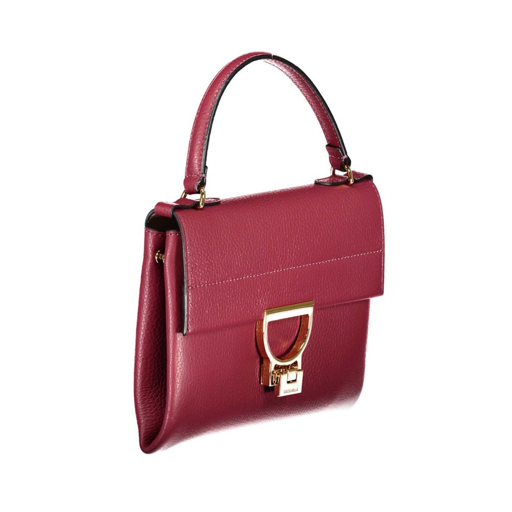 Coccinelle Red Leather Handbag - Luksusmuotia Coccinelle - Tutustu YVES JAVANNI® 