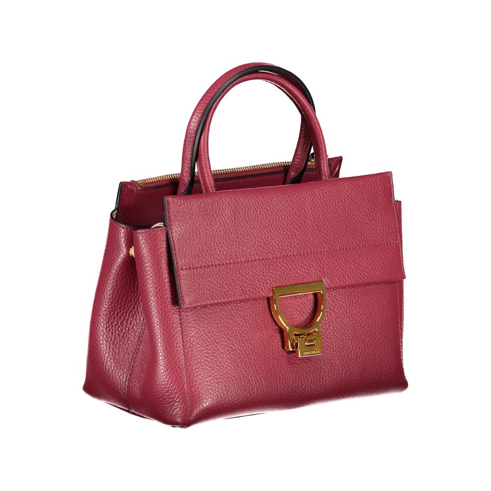 Coccinelle Red Leather Handbag - Luksusmuotia Coccinelle - Tutustu YVES JAVANNI® 