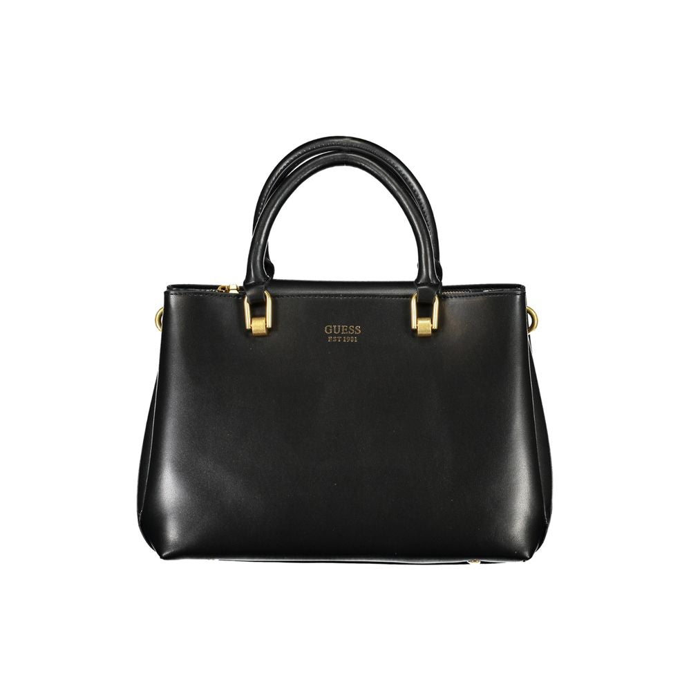 Guess Black Polyethylene Handbag - Luksusmuotia Guess Jeans - Tutustu YVES JAVANNI® 