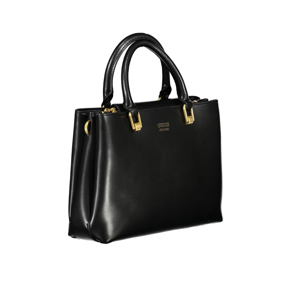 Guess Black Polyethylene Handbag - Luksusmuotia Guess Jeans - Tutustu YVES JAVANNI® 