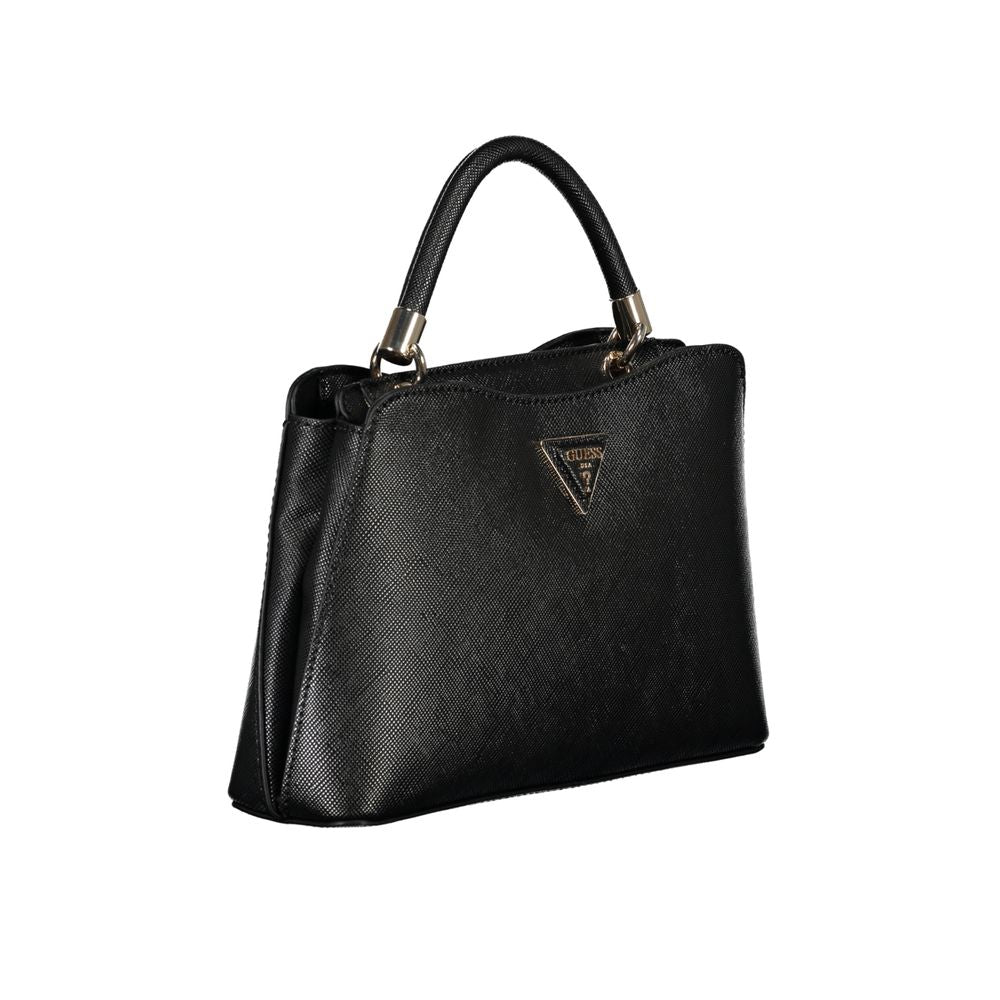 Guess Black Polyethylene Handbag - Luksusmuotia Guess Jeans - Tutustu YVES JAVANNI® 