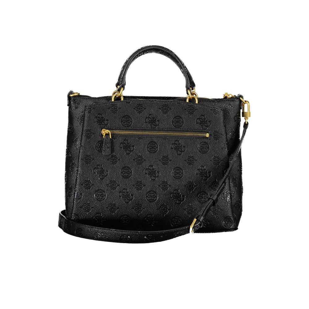 Guess Black Polyethylene Handbag - Luksusmuotia Guess Jeans - Tutustu YVES JAVANNI® 