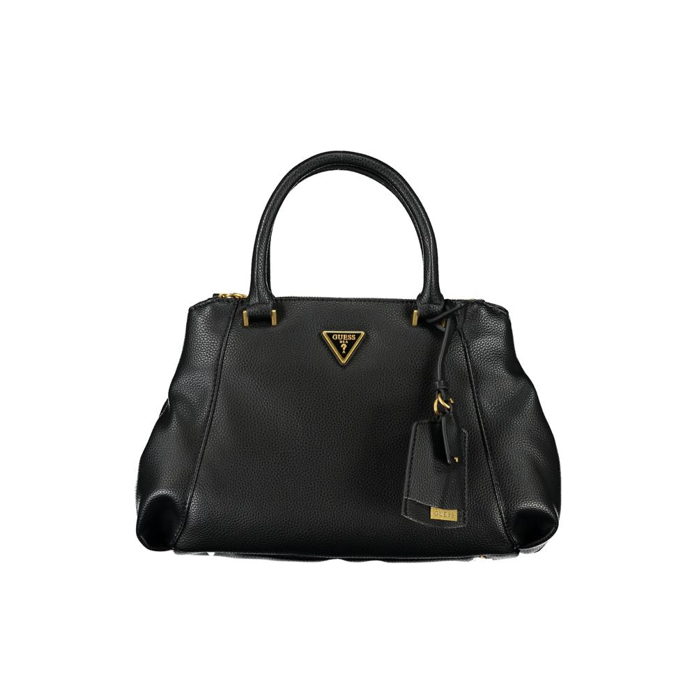 Guess Jeans Black Polyethylene Handbag - Luksusmuotia Guess Jeans - Tutustu YVES JAVANNI® 