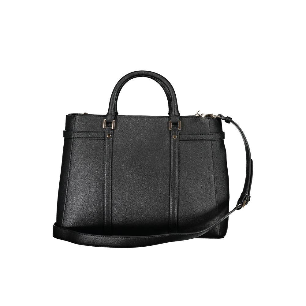 Guess Black Polyethylene Handbag - Luksusmuotia Guess Jeans - Tutustu YVES JAVANNI® 