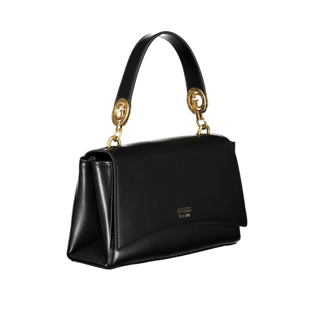 Guess Black Polyethylene Handbag - Luksusmuotia Guess Jeans - Tutustu YVES JAVANNI® 