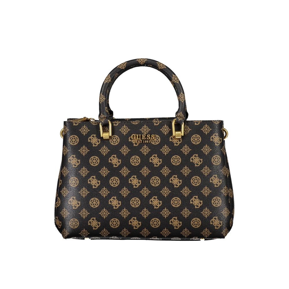 Guess Brown Polyethylene Handbag - Luksusmuotia Guess Jeans - Tutustu YVES JAVANNI® 