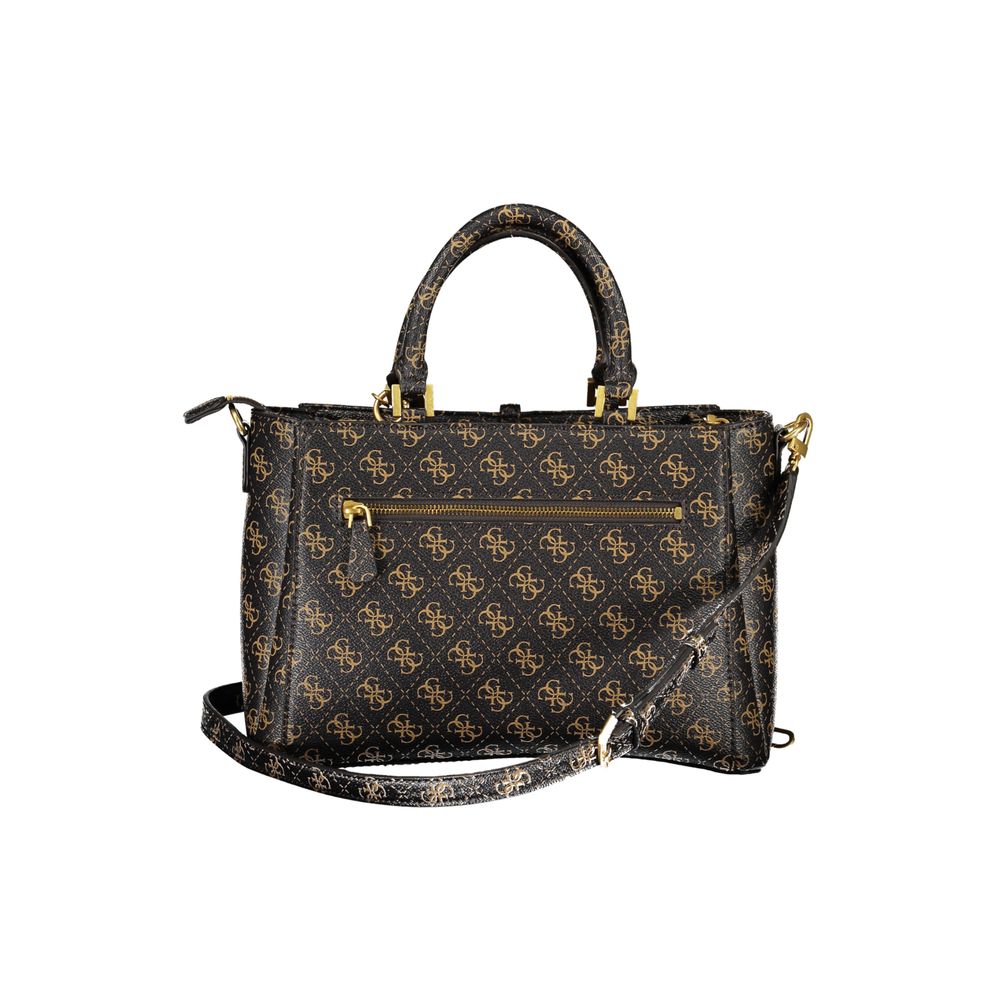 Guess Brown Polyethylene Handbag - Luksusmuotia Guess Jeans - Tutustu YVES JAVANNI® 