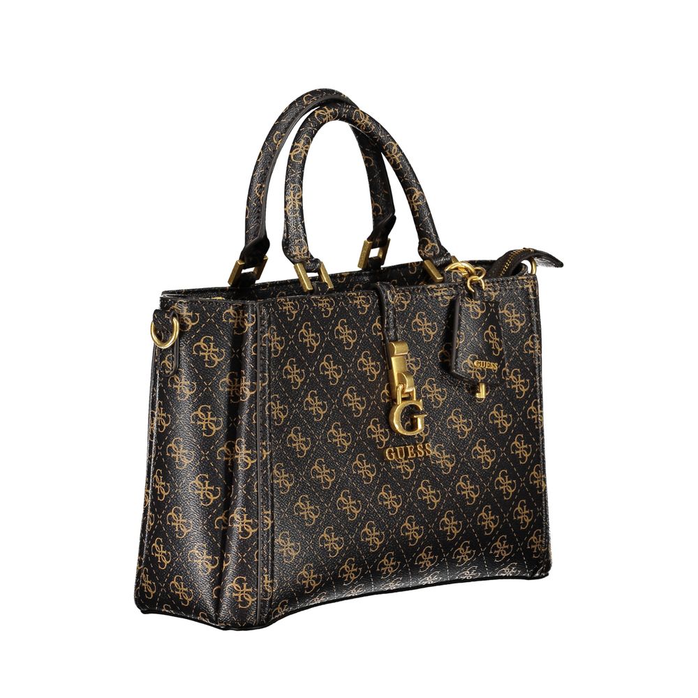 Guess Brown Polyethylene Handbag - Luksusmuotia Guess Jeans - Tutustu YVES JAVANNI® 