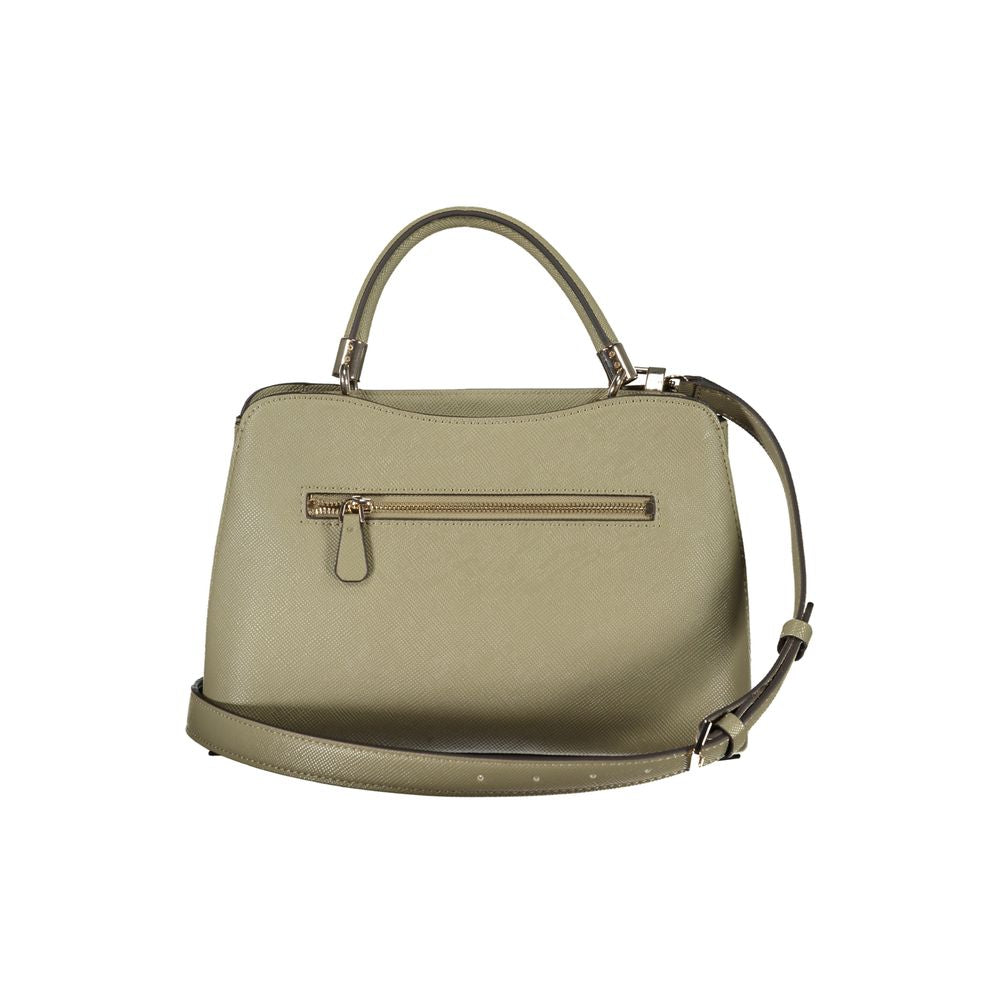 Guess Green Polyethylene Handbag - Luksusmuotia Guess Jeans - Tutustu YVES JAVANNI® 