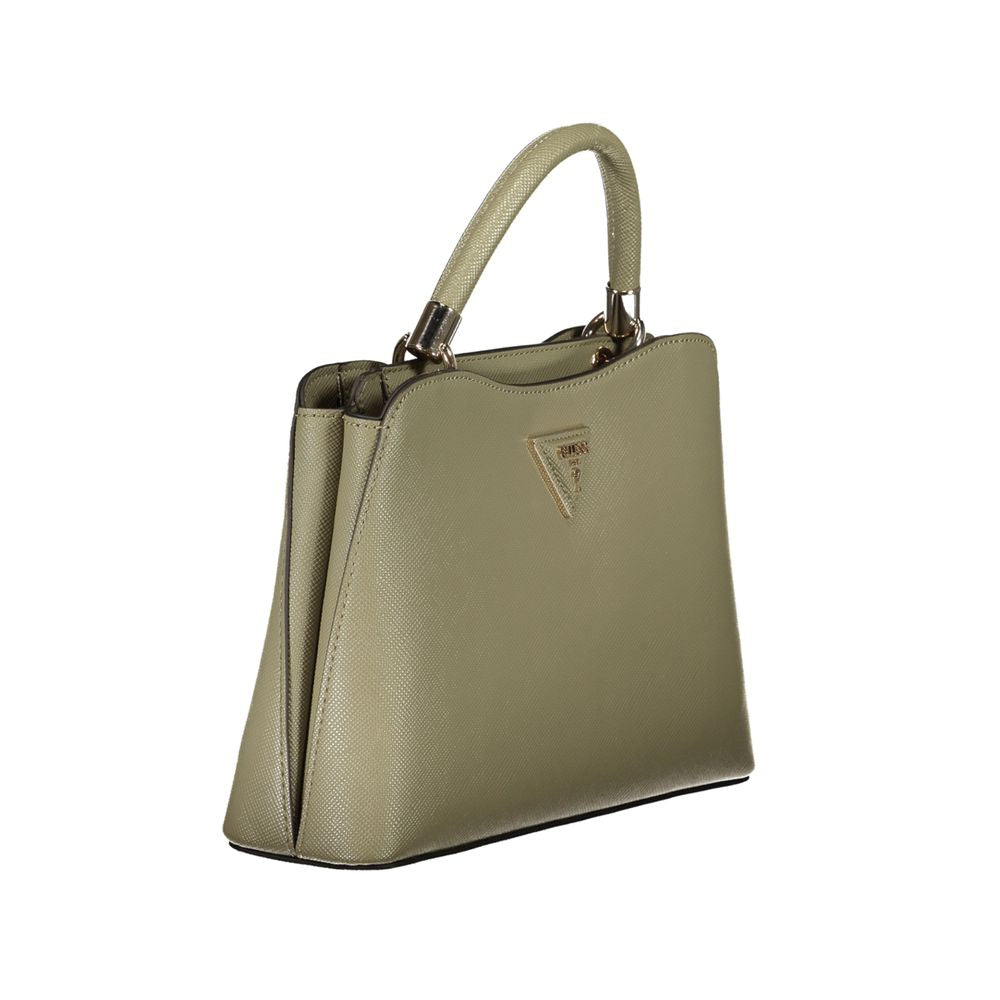 Guess Green Polyethylene Handbag - Luksusmuotia Guess Jeans - Tutustu YVES JAVANNI® 