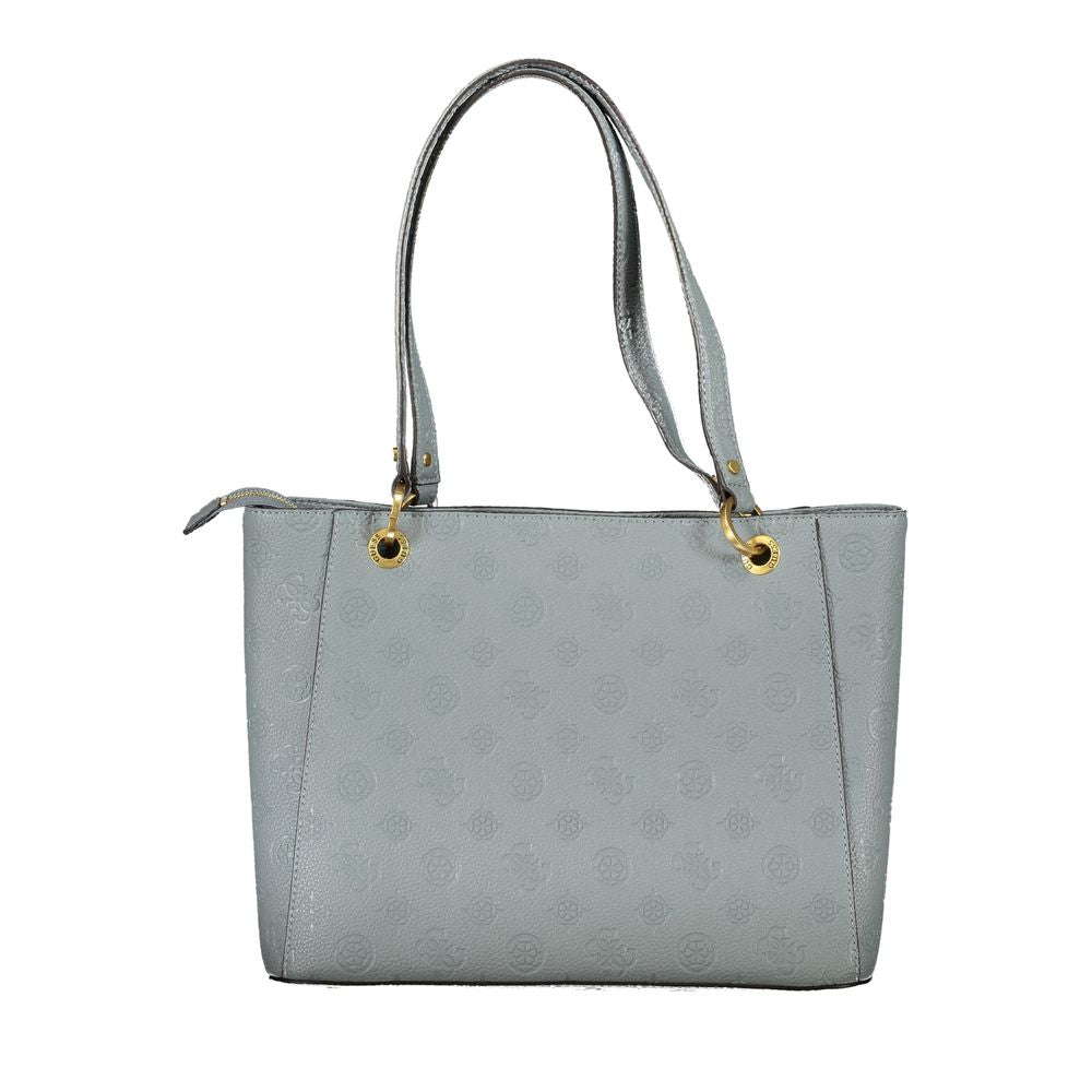 Guess Blue Polyethylene Handbag - Luksusmuotia Guess Jeans - Tutustu YVES JAVANNI® 