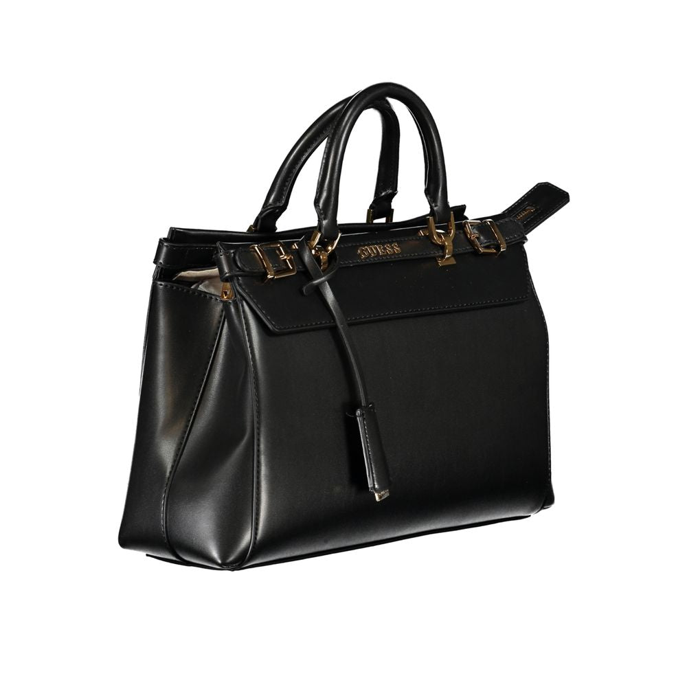 Guess Black Polyethylene Handbag - Luksusmuotia Guess Jeans - Tutustu YVES JAVANNI® 