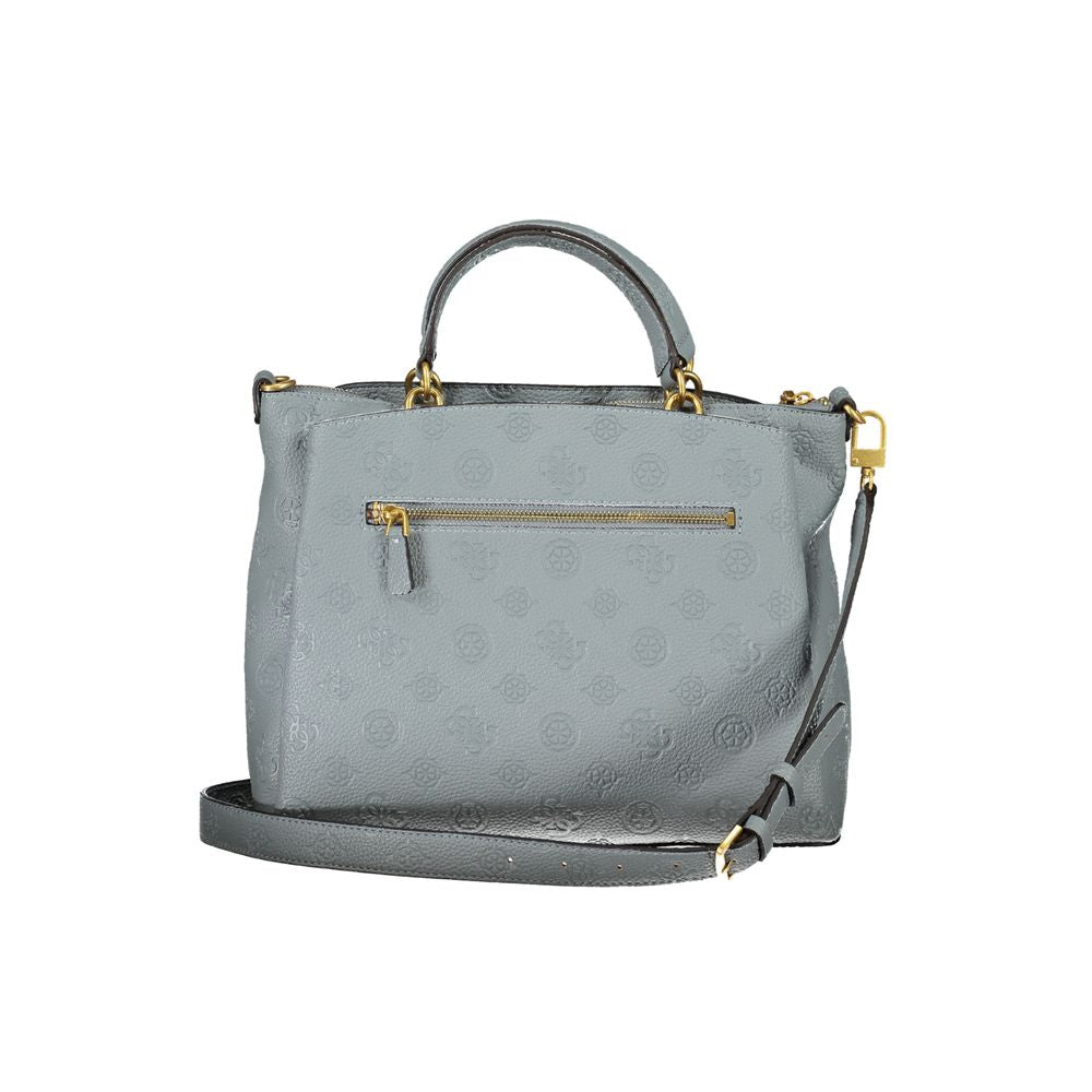 Guess Blue Polyethylene Handbag - Luksusmuotia Guess Jeans - Tutustu YVES JAVANNI® 