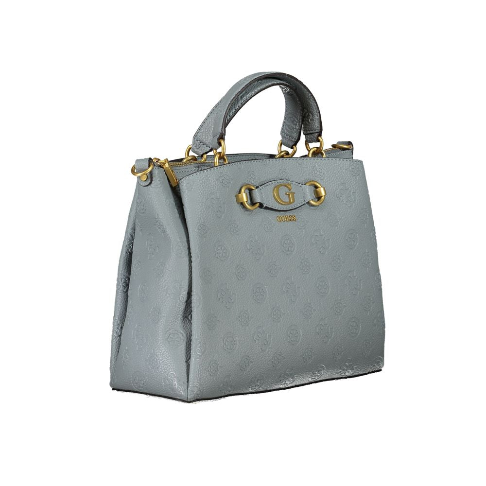 Guess Blue Polyethylene Handbag - Luksusmuotia Guess Jeans - Tutustu YVES JAVANNI® 