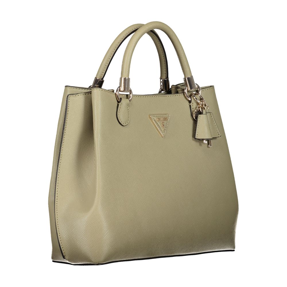 Guess Green Polyethylene Handbag - Luksusmuotia Guess Jeans - Tutustu YVES JAVANNI® 