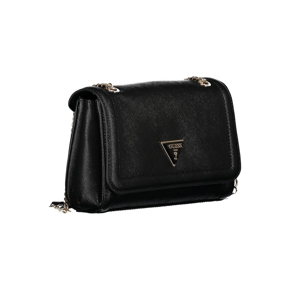 Guess Black Polyethylene Handbag - Luksusmuotia Guess Jeans - Tutustu YVES JAVANNI® 