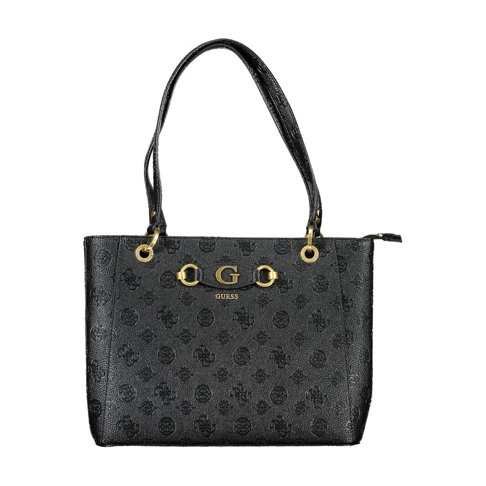 Guess Black Polyethylene Handbag - Luksusmuotia Guess Jeans - Tutustu YVES JAVANNI® 