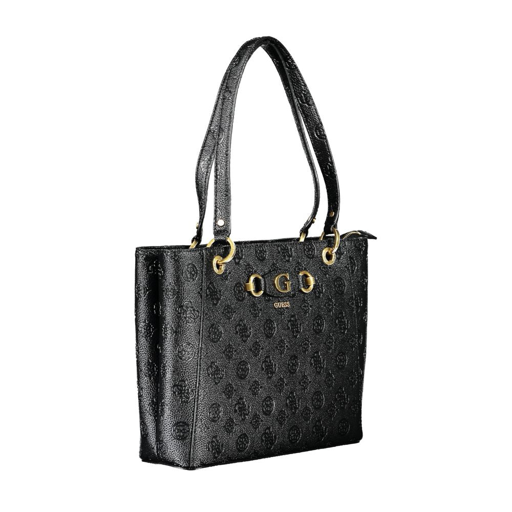 Guess Black Polyethylene Handbag - Luksusmuotia Guess Jeans - Tutustu YVES JAVANNI® 