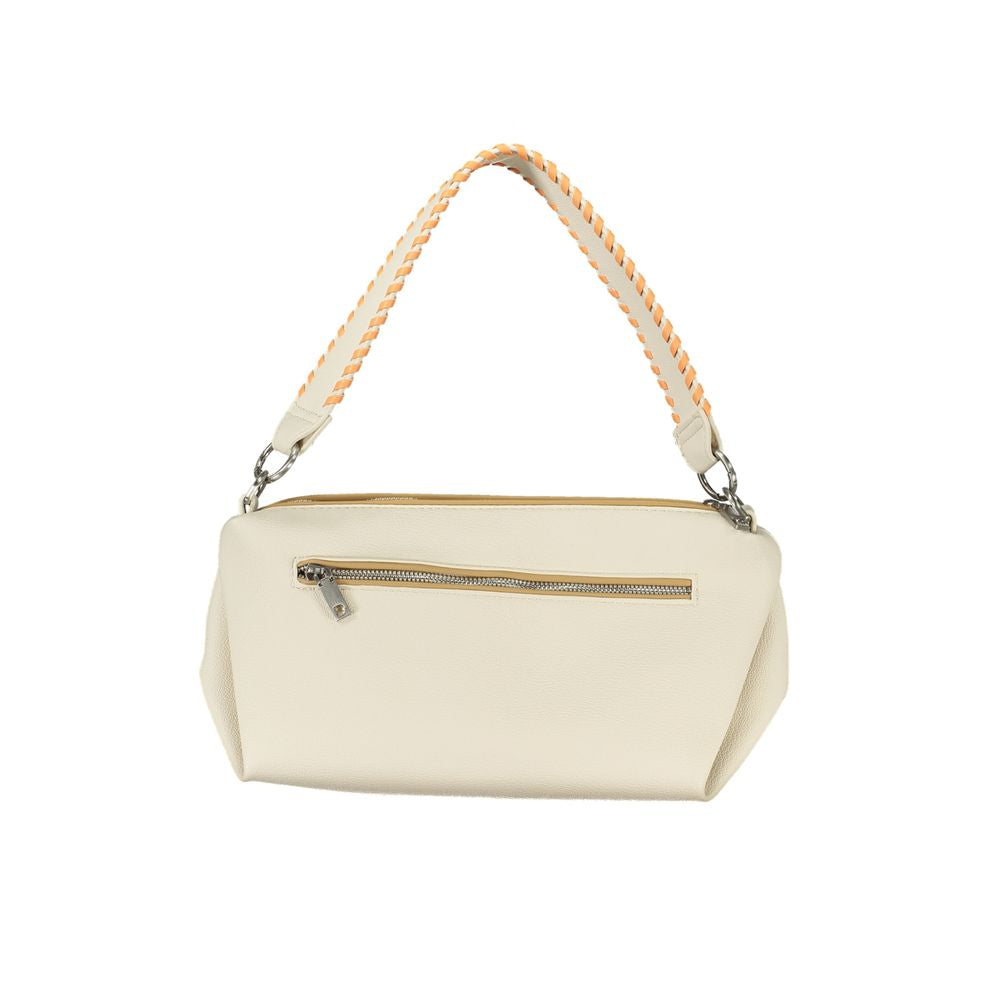 Desigual White Polyethylene Handbag - Luksusmuotia Desigual - Tutustu YVES JAVANNI® 