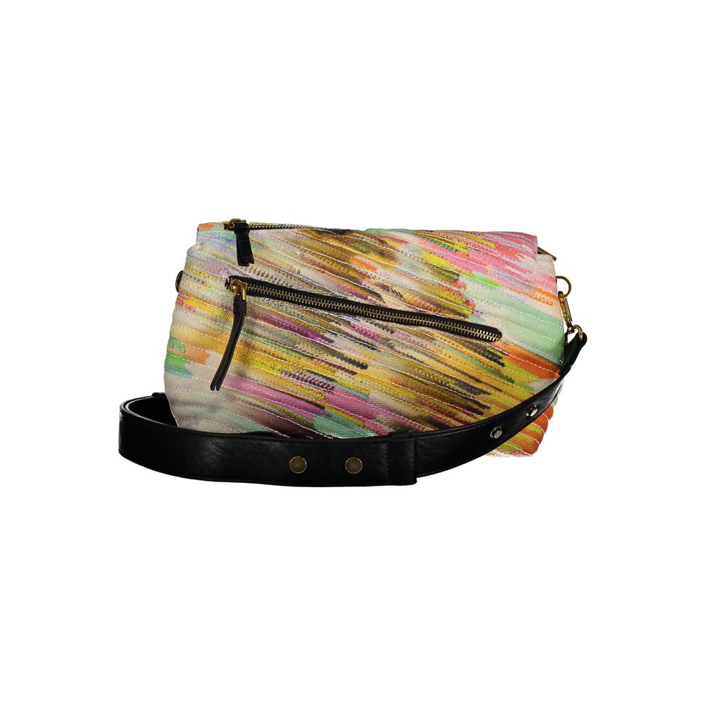 Desigual Yellow Polyester Handbag - Luksusmuotia Desigual - Tutustu YVES JAVANNI® 