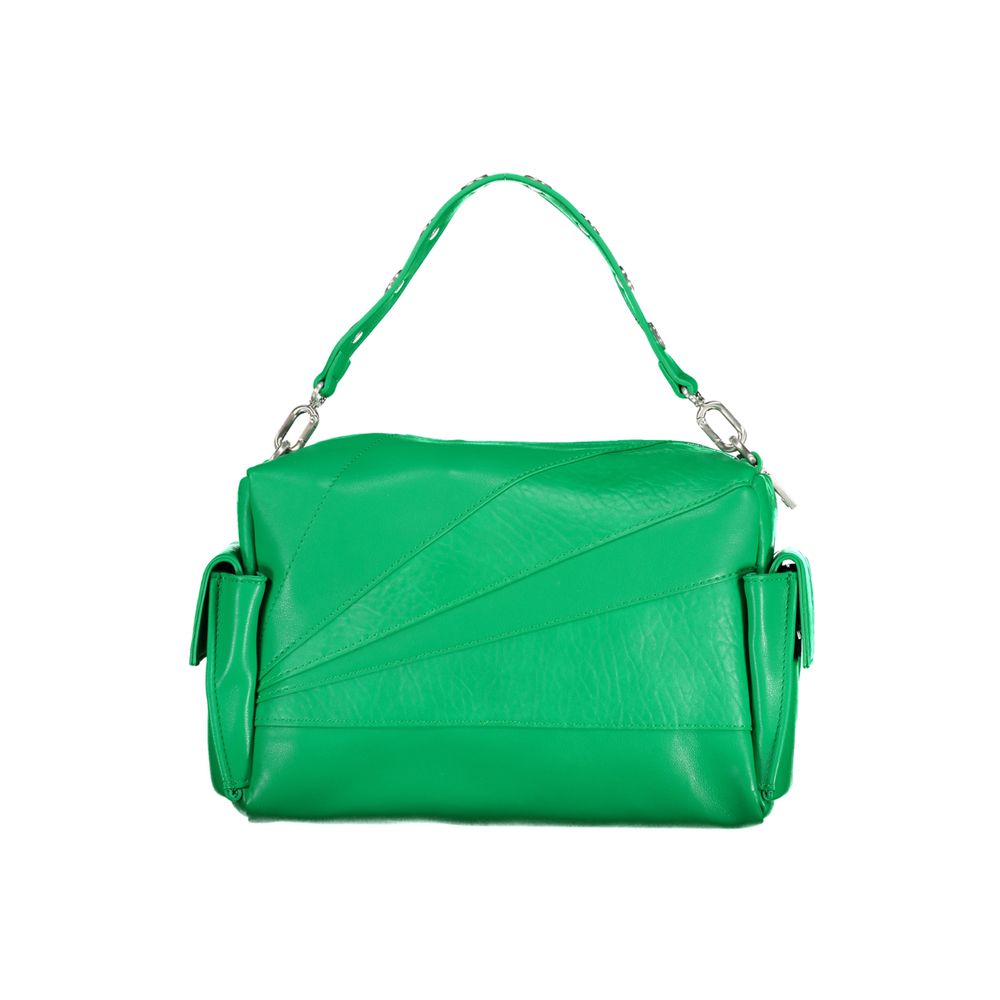 Desigual Green Polyethylene Handbag - Luksusmuotia Desigual - Tutustu YVES JAVANNI® 