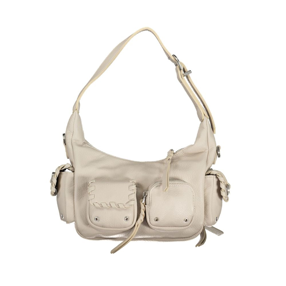 Desigual White Polyethylene Handbag - Luksusmuotia Desigual - Tutustu YVES JAVANNI® 