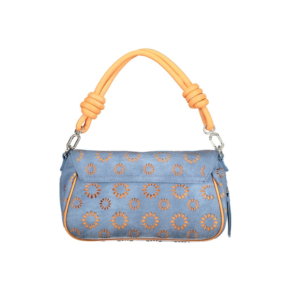 Desigual Light Blue Polyethylene Handbag - Luksusmuotia Desigual - Tutustu YVES JAVANNI® 