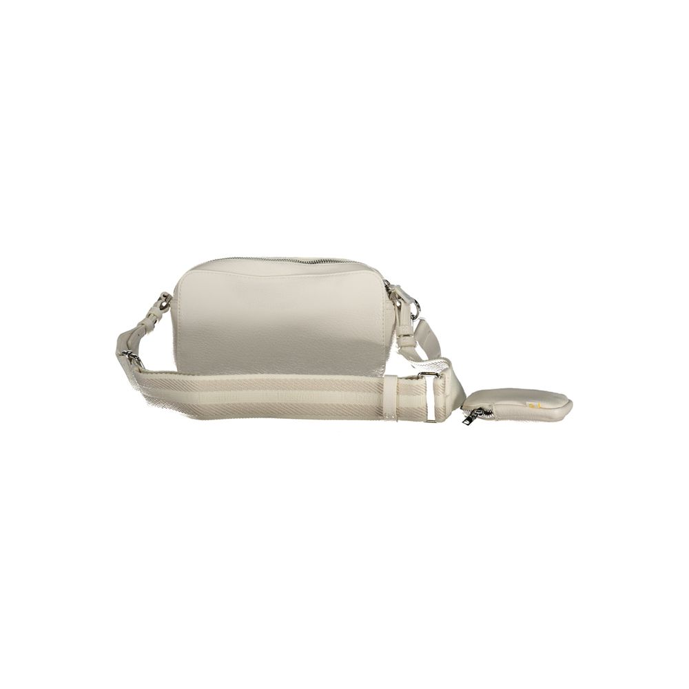 Desigual White Polyethylene Handbag - Luksusmuotia Desigual - Tutustu YVES JAVANNI® 