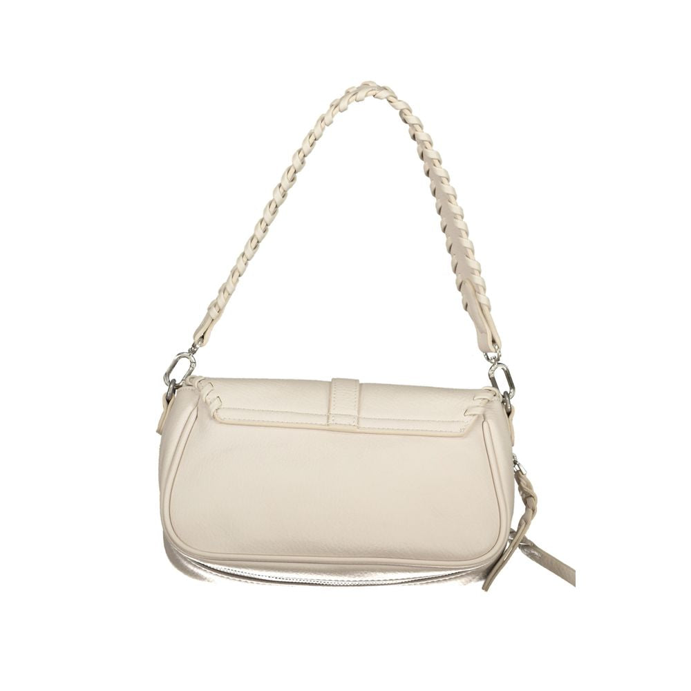 Desigual White Polyethylene Handbag - Luksusmuotia Desigual - Tutustu YVES JAVANNI® 