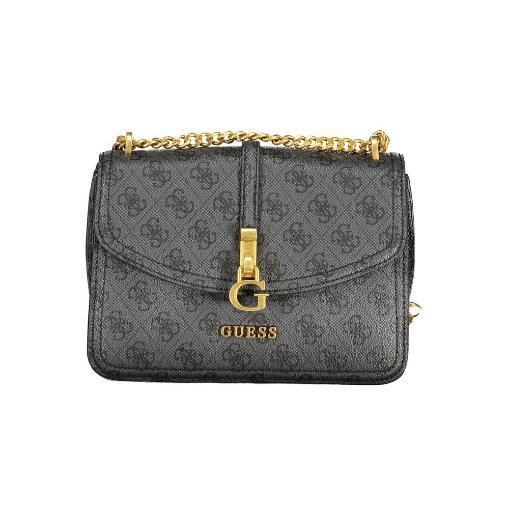 Guess Black Polyethylene Handbag - Luksusmuotia Guess Jeans - Tutustu YVES JAVANNI® 